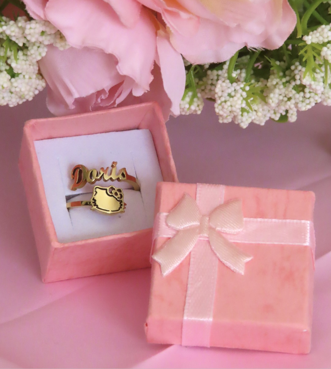 Custom Hk Name Ring