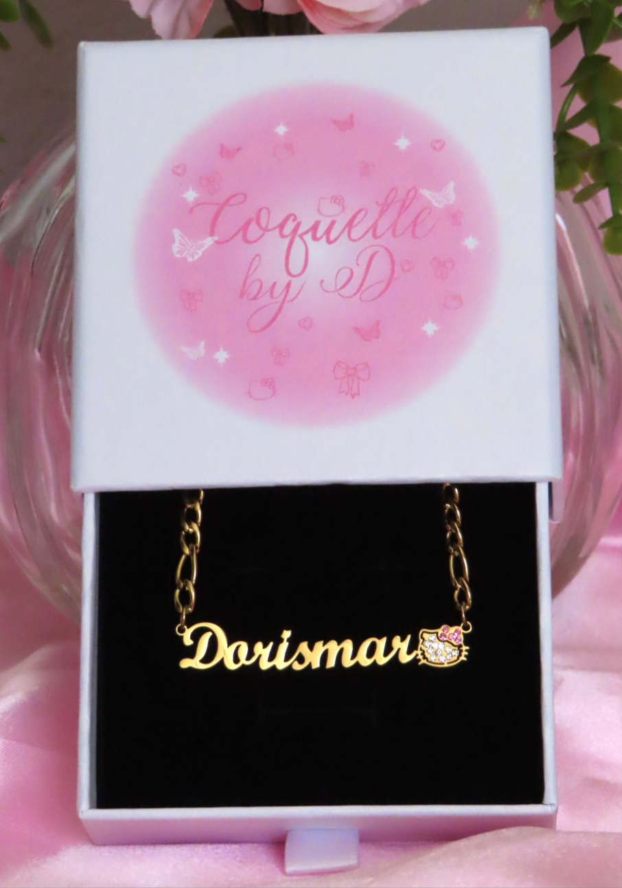 Hk Bling Name Neckalce