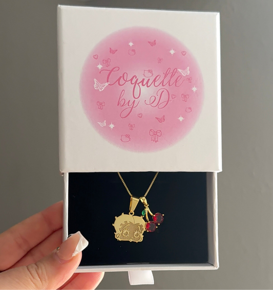 Betty Boop X Cherry Necklace