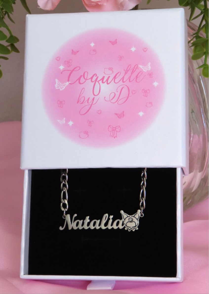 Kuromi Name Necklace