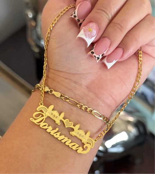Stitch Custom Name Necklace