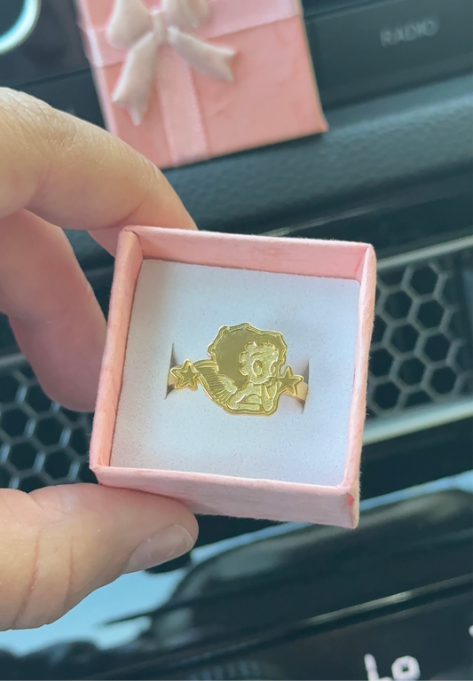 Angelic Betty Boop Ring
