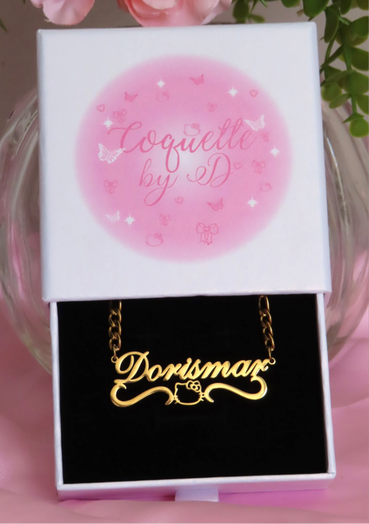 Kitty Name Jewelry (Style No.2, pre-order)