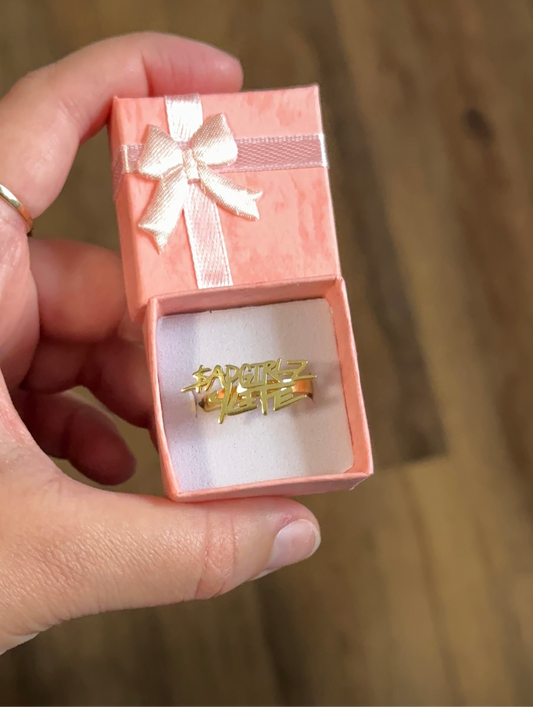 Sad Girlz 4 Life Ring