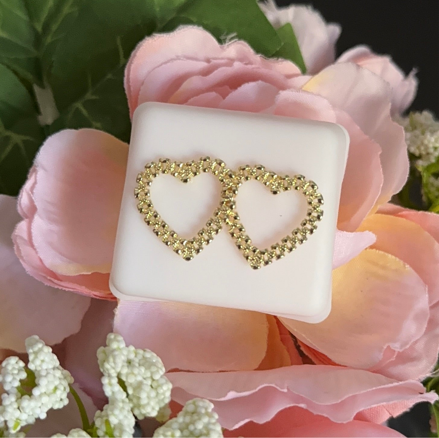 Rolex Heart Earrings