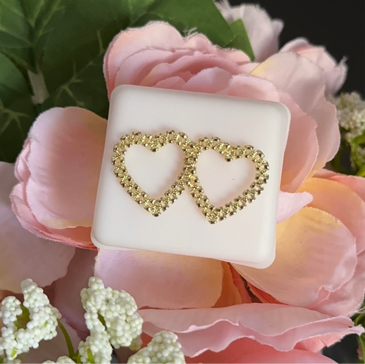 Rolex Heart Earrings