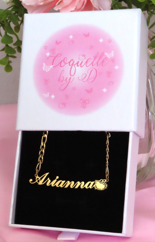 Kitty Name Necklace (pre-order)