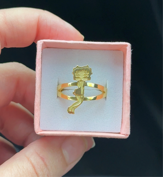 Flirty Betty Boop Ring