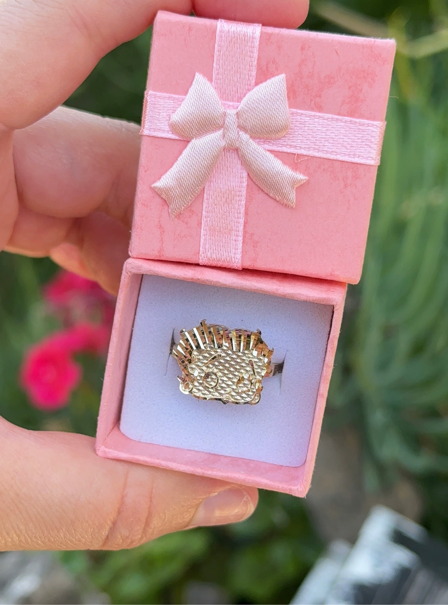 Medium Betty Boop 14K Gold Ring