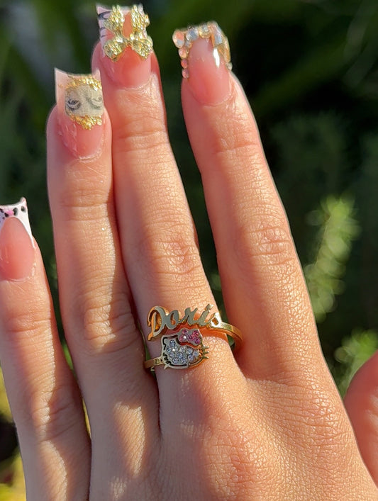 Custom Bling Out Hk Ring