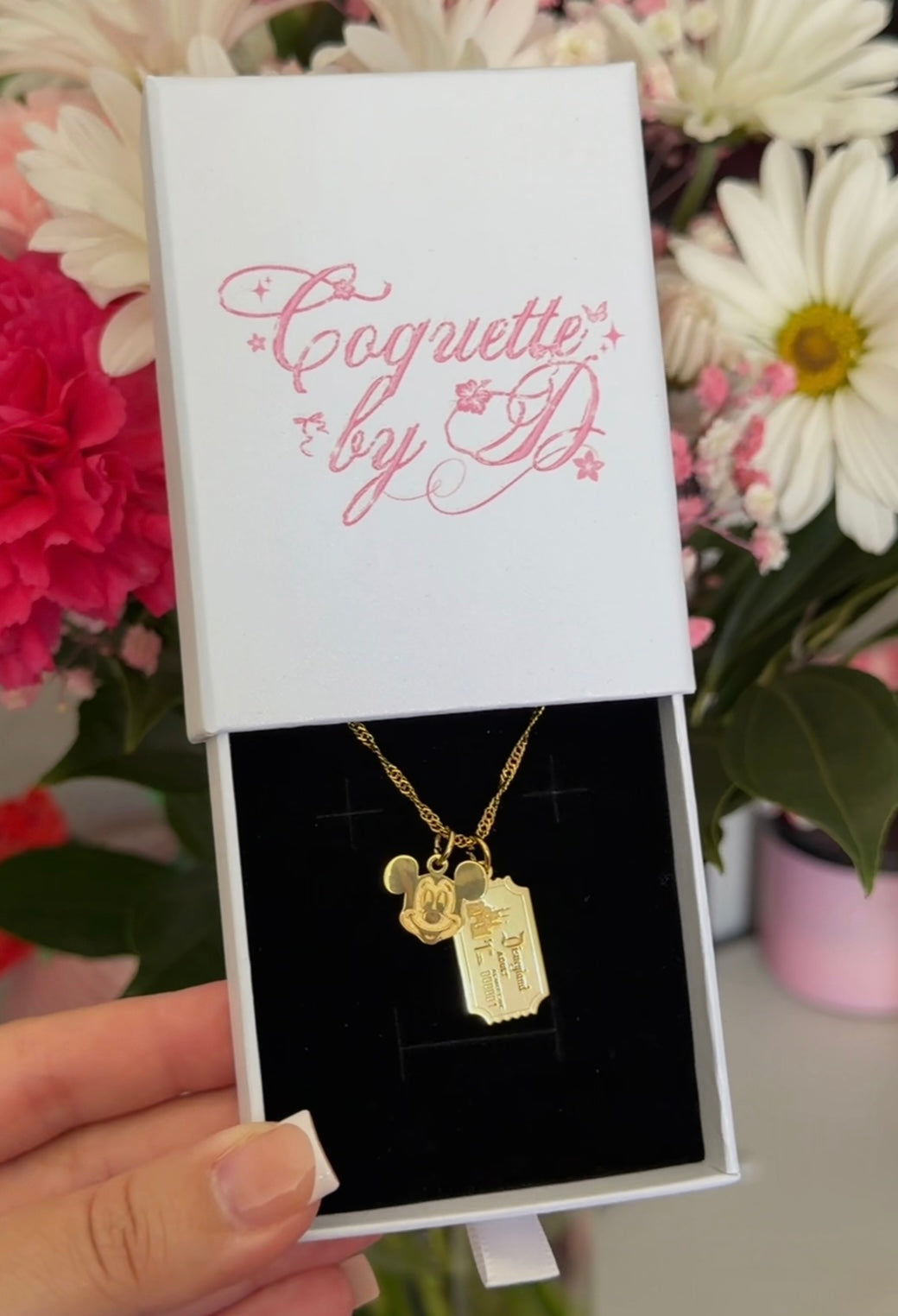 Mickey X Disneyland Pendant Necklace